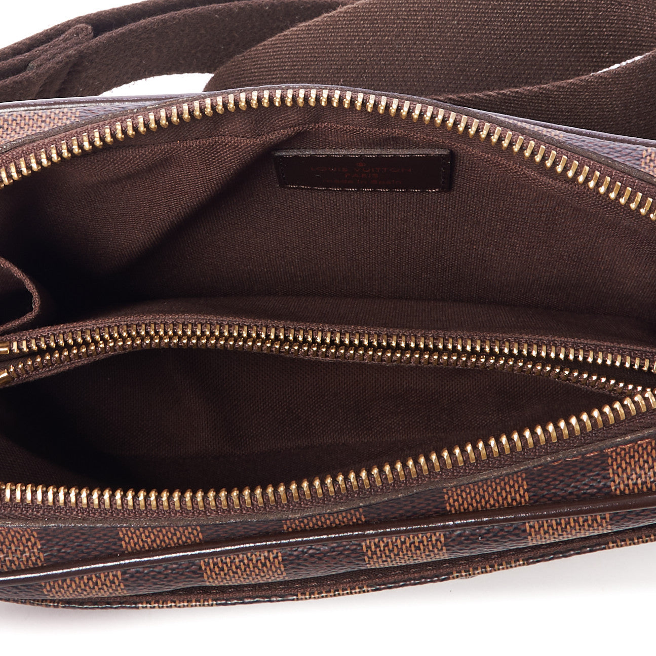 Damier Ebene Brooklyn Bum Bag