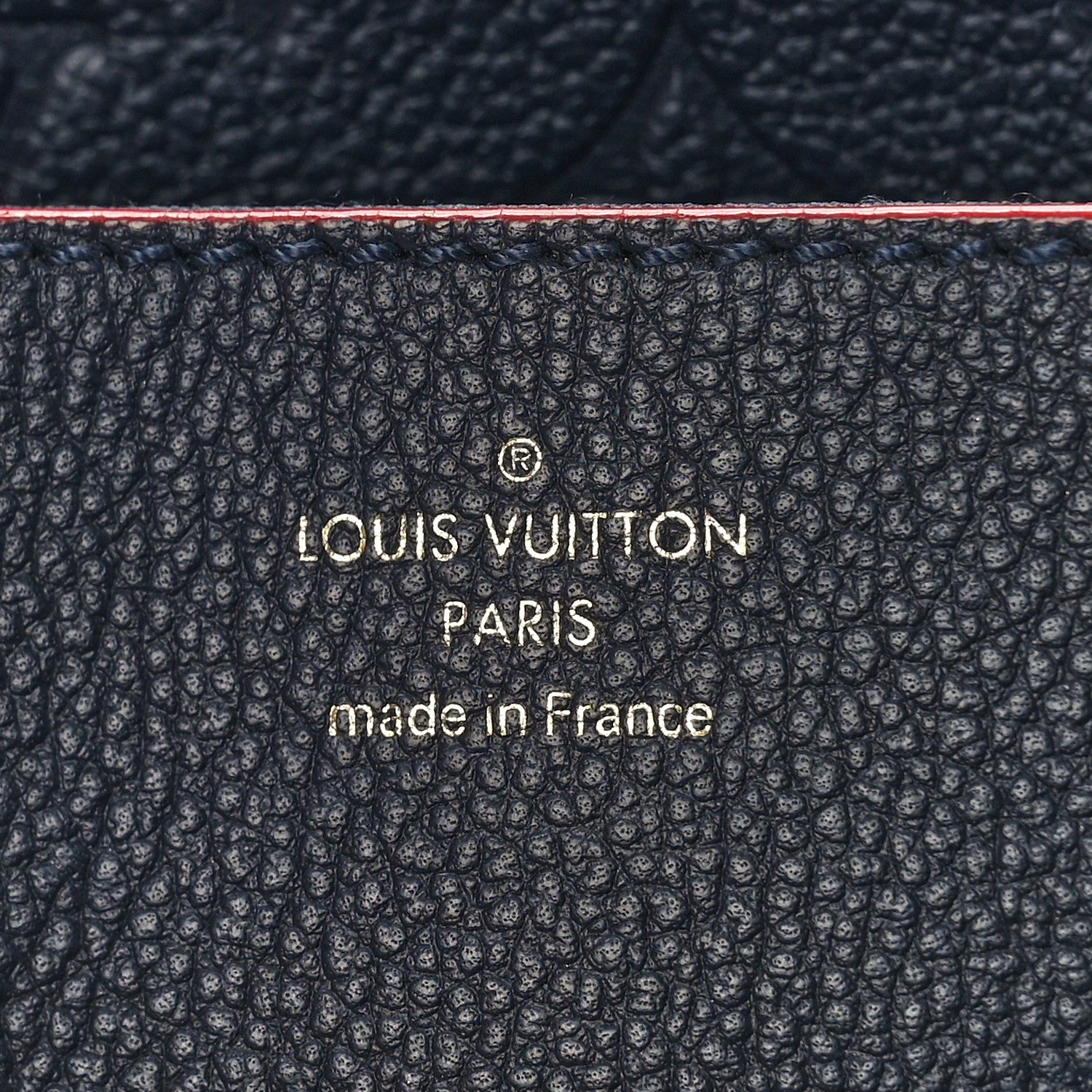 Louis Vuitton Empreinte Blanche MM Marine Rouge 6 of 9