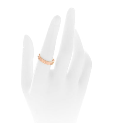 Cartier 18K Pink Gold 3.5mm LOVE Wedding Band Ring 57 8 2 of 4