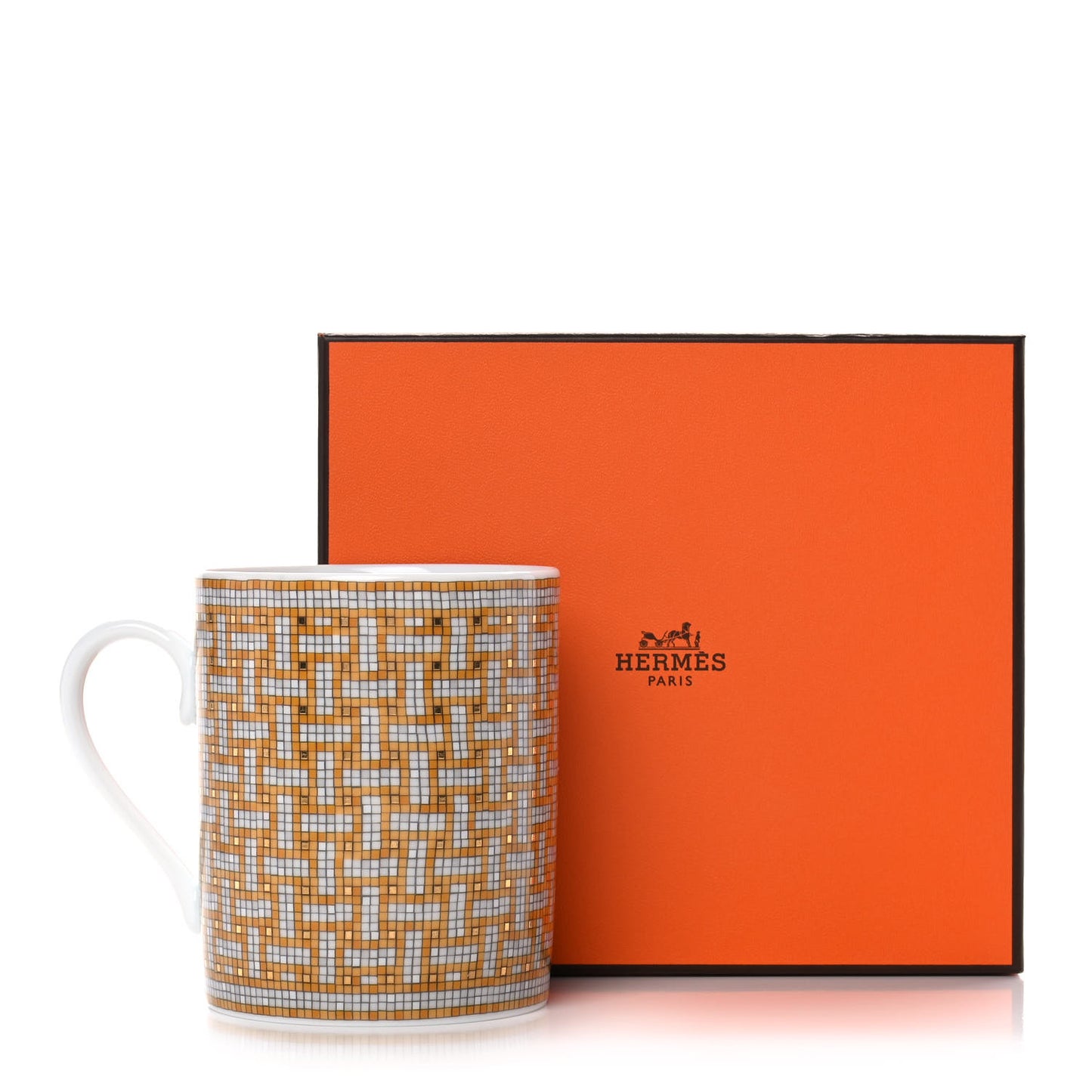 Porcelain Mosaique au 24 Mug Gold