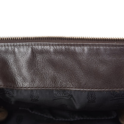 Gucci Suede Medium Hysteria Tote Brown 16 of 17