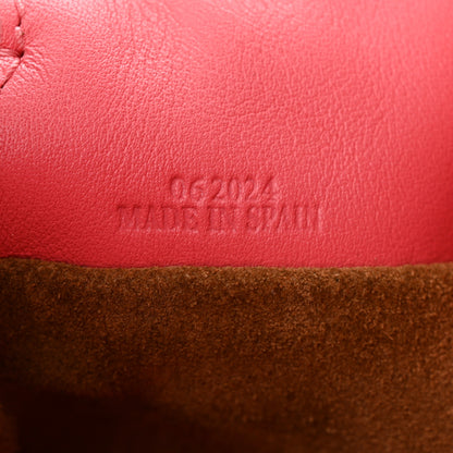 Loewe Calfskin Mini Flamenco Knot Clutch Pink 7 of 13
