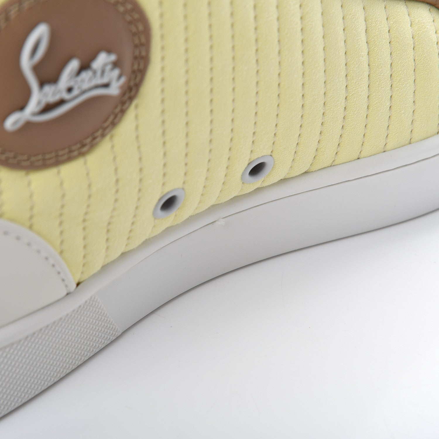 Christian Louboutin Nappa Rantus Catach Mens Orlato Flat Sneakers 41 Version Primevere 10 of 11