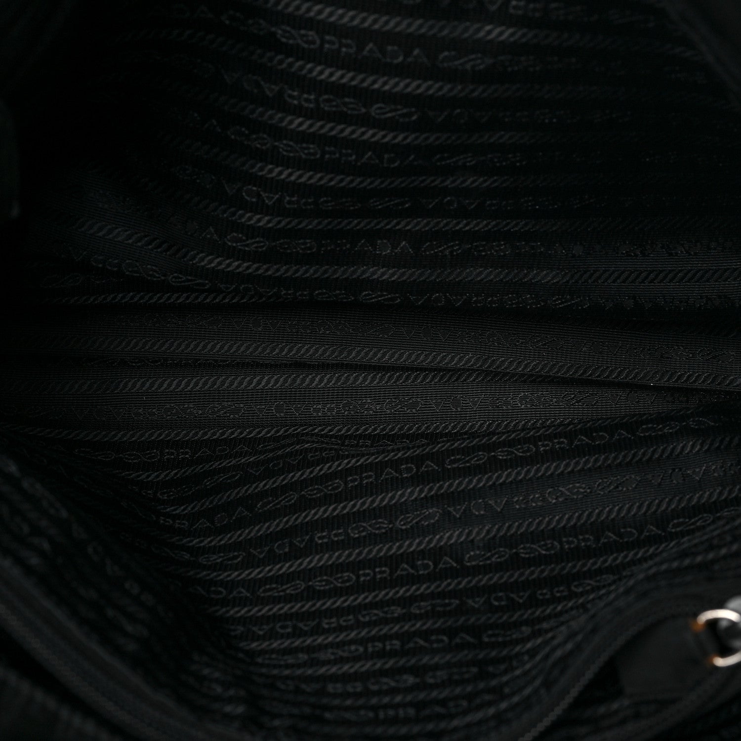 Prada Tessuto Nylon Tote Navy 5 of 8