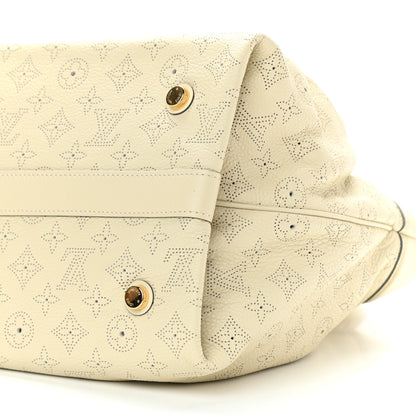 Louis Vuitton Mahina Cirrus MM Ivory 10 of 11