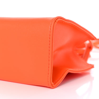 Telfar Vegan Leather Small Shopping Bag Orange 9 of 9