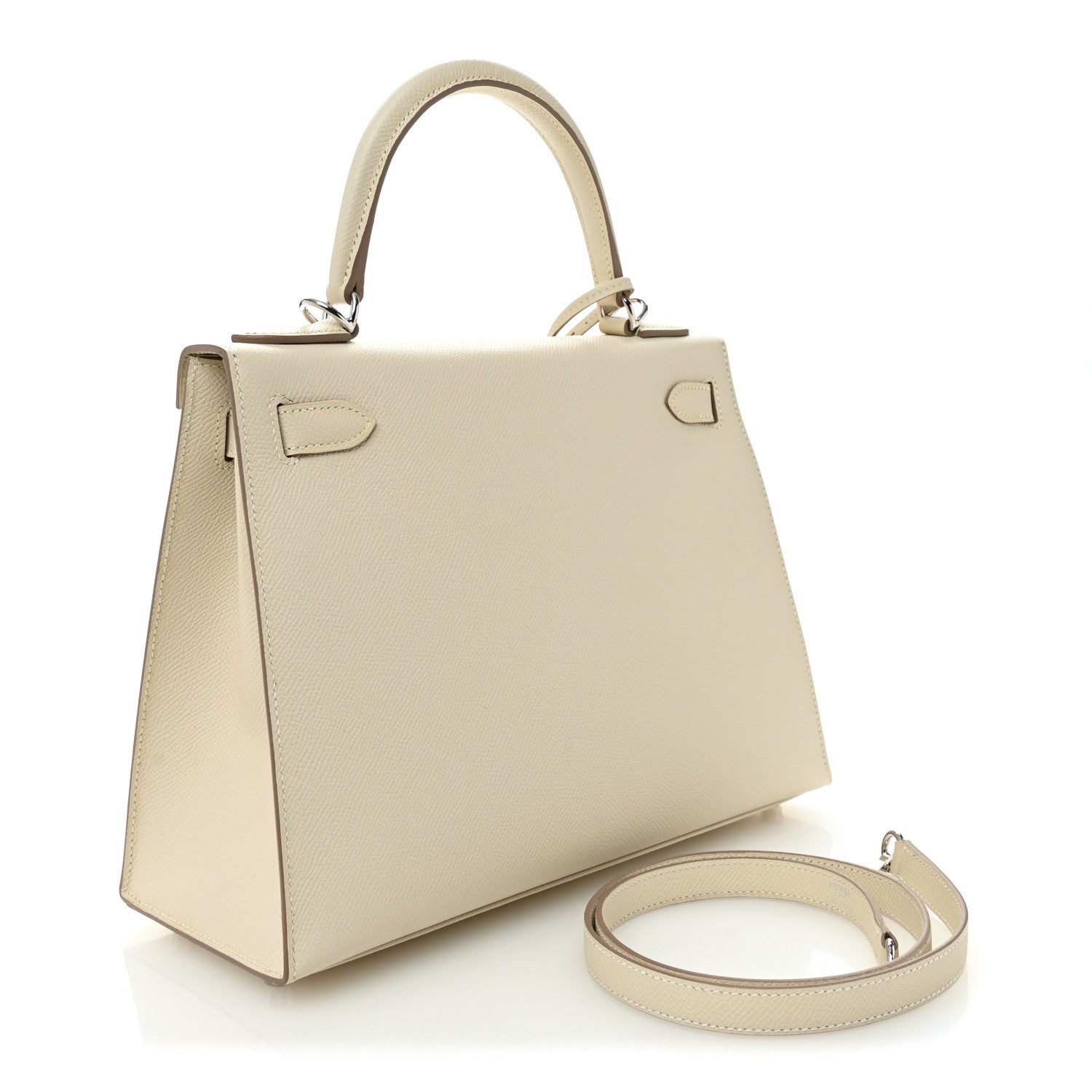 Hermes Epsom Kelly Sellier 28 Craie 3 of 13