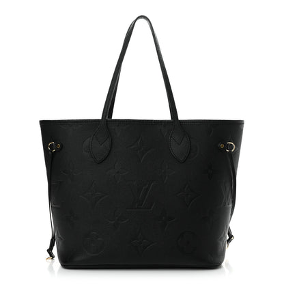 Louis Vuitton Empreinte Monogram Giant Neverfull MM Black 1 of 9