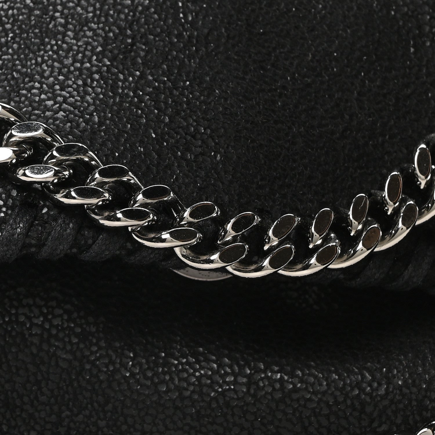 Stella McCartney Shaggy Deer Falabella Crossbody Bag Black 8 of 10
