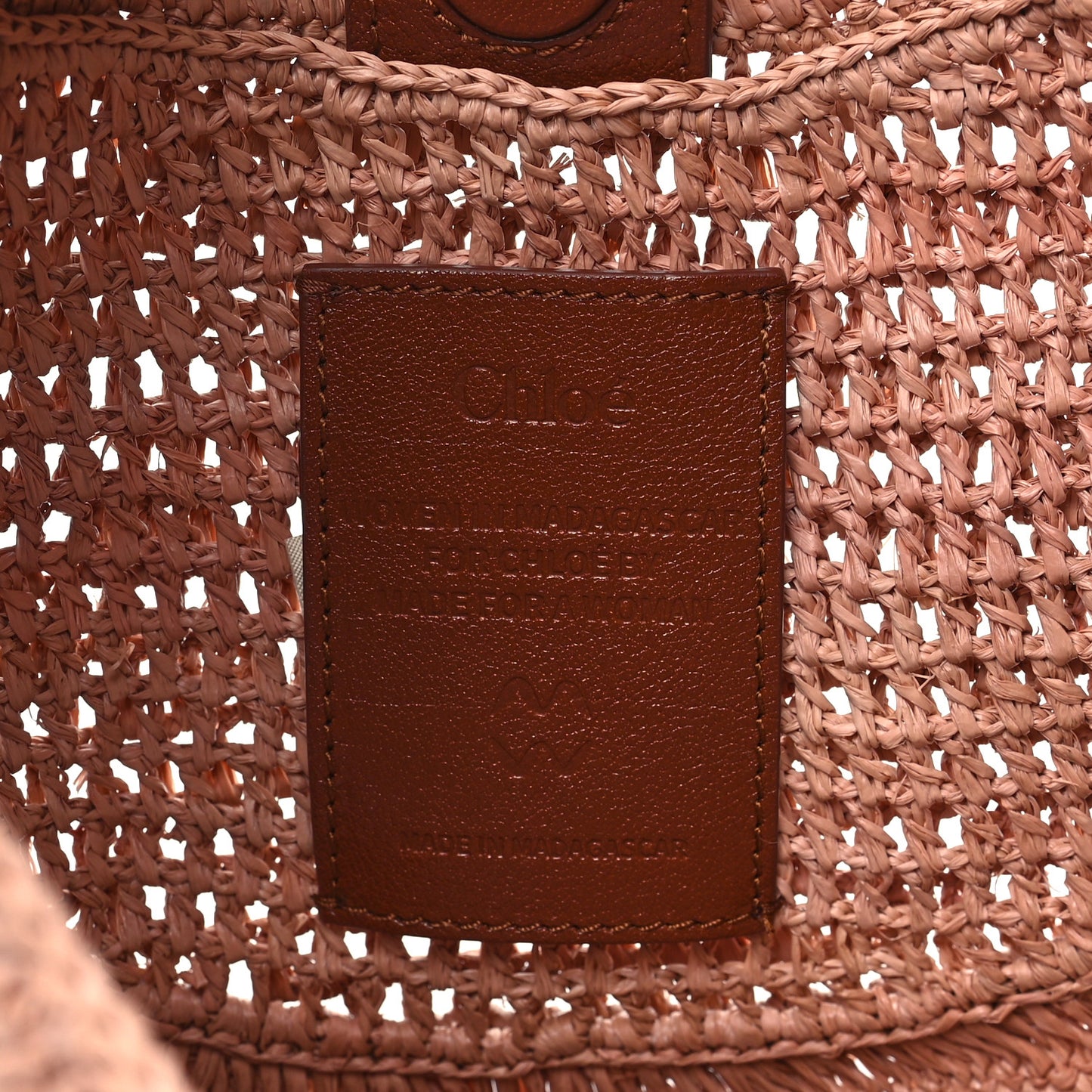 Raffia Calfskin Summer Banana Hobo Summery Beige
