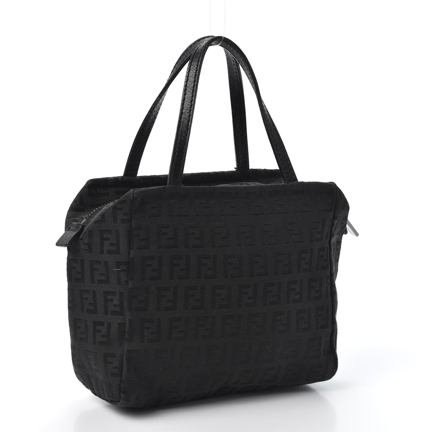 Fendi Zucchino Small Tote Black 2 of 9