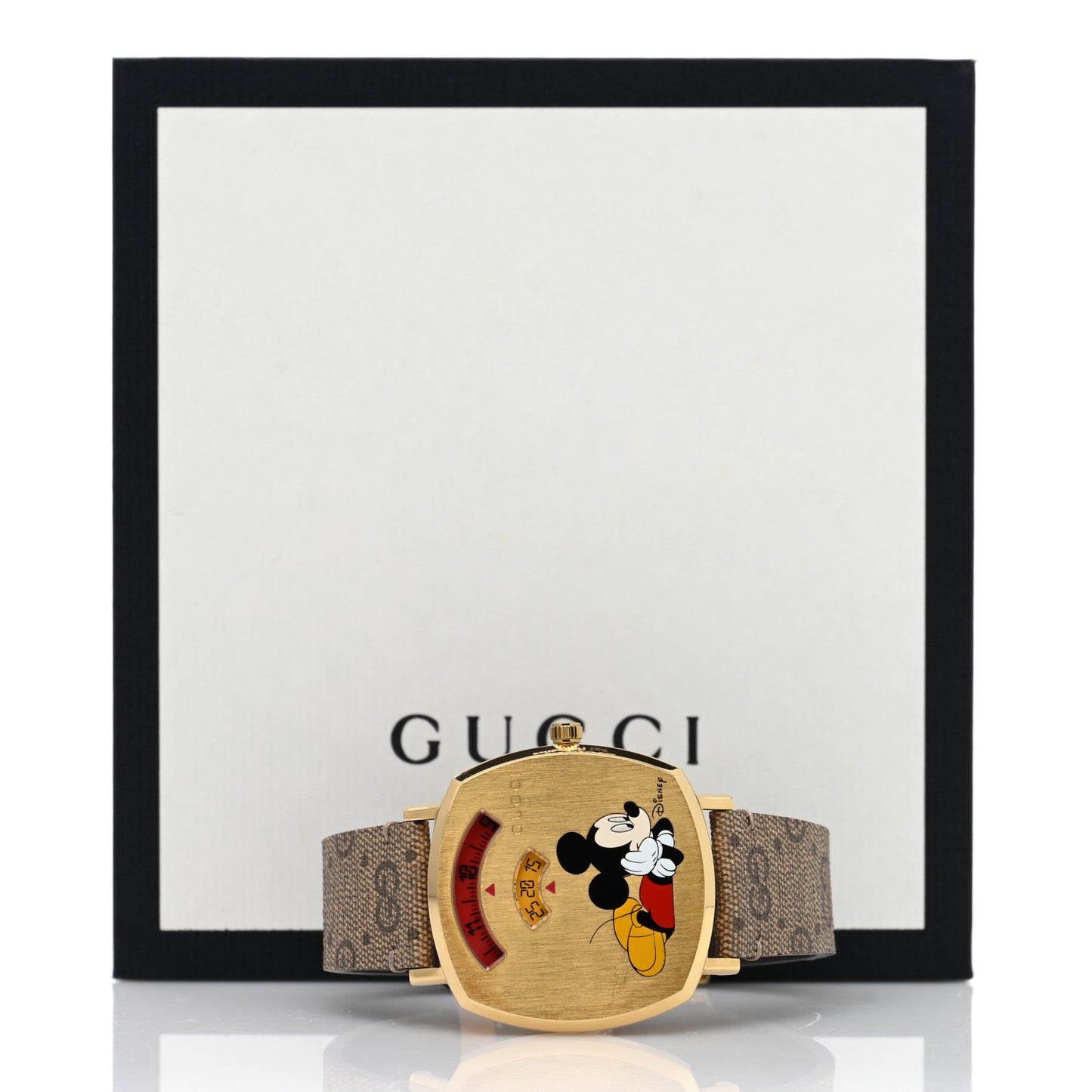 X DISNEY Stainless Steel Canvas 35mm Mickey Mouse Quartz Watch