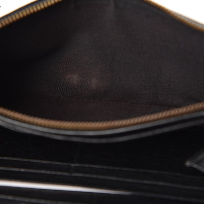 Balenciaga Agneau Classic Hardware Money Wallet Black 12 of 12