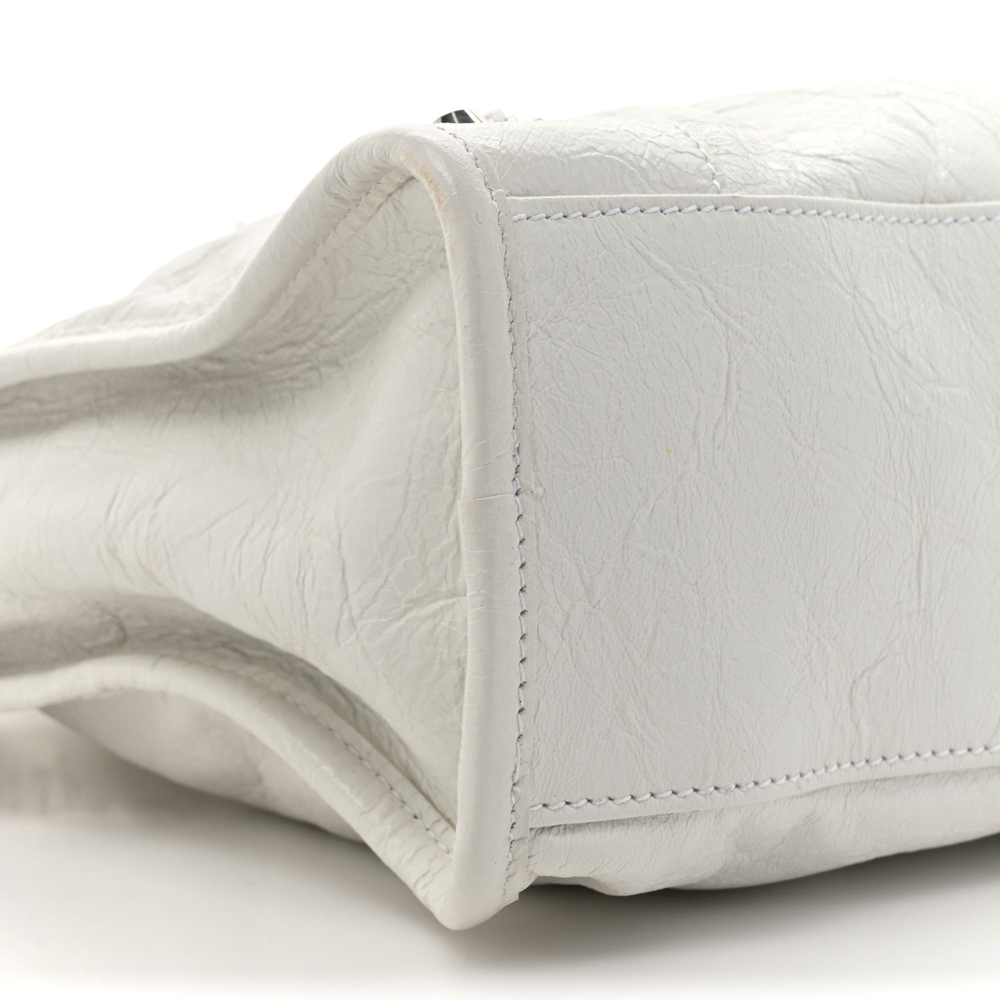 Agneau Silver Hardware S City White