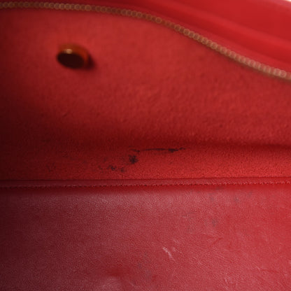 Saint Laurent Calfskin Small Classic Y Cabas Red 9 of 10