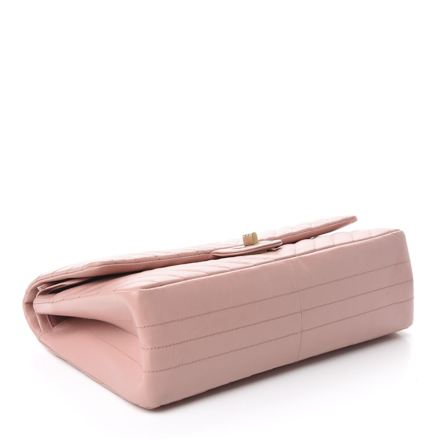 Aged Calfskin Chevron Quilted 2.55 Reissue 226 Flap Light Pink