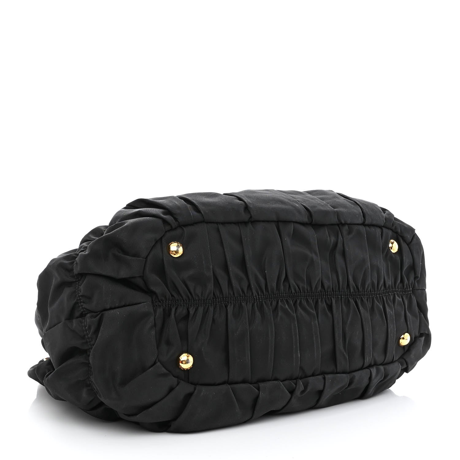 Prada Tessuto Nylon Gaufre Tote Black 4 of 12