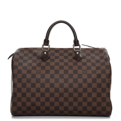 Louis Vuitton Damier Ebene Speedy 35 1 of 7