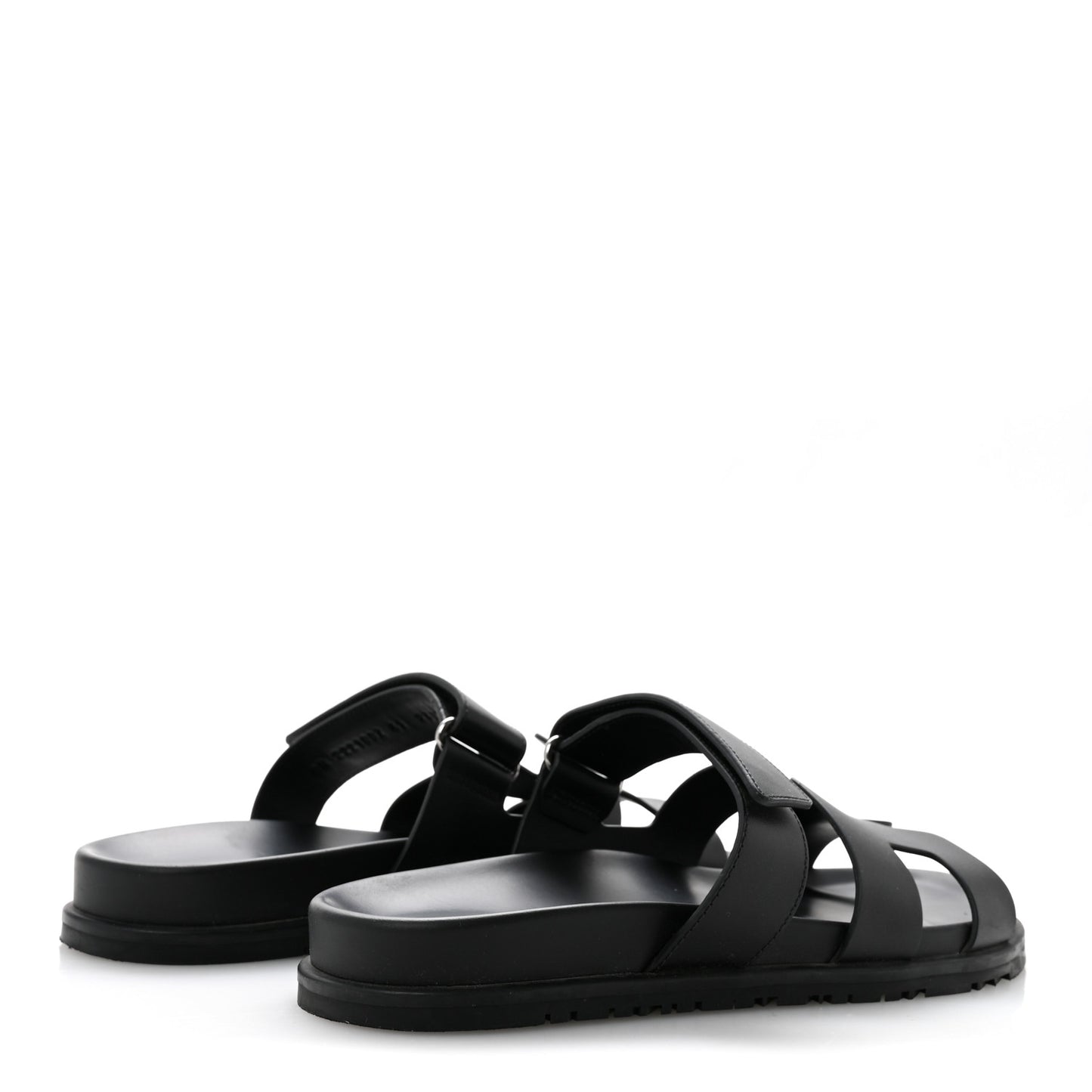 Calfskin Womens Chypre Sandals 41 Black