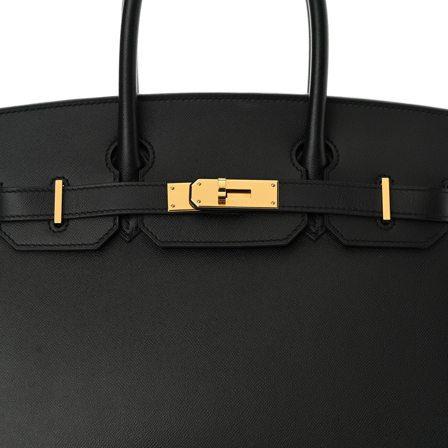 Hermes Madame Calfskin Birkin Sellier 30 Black 7 of 11