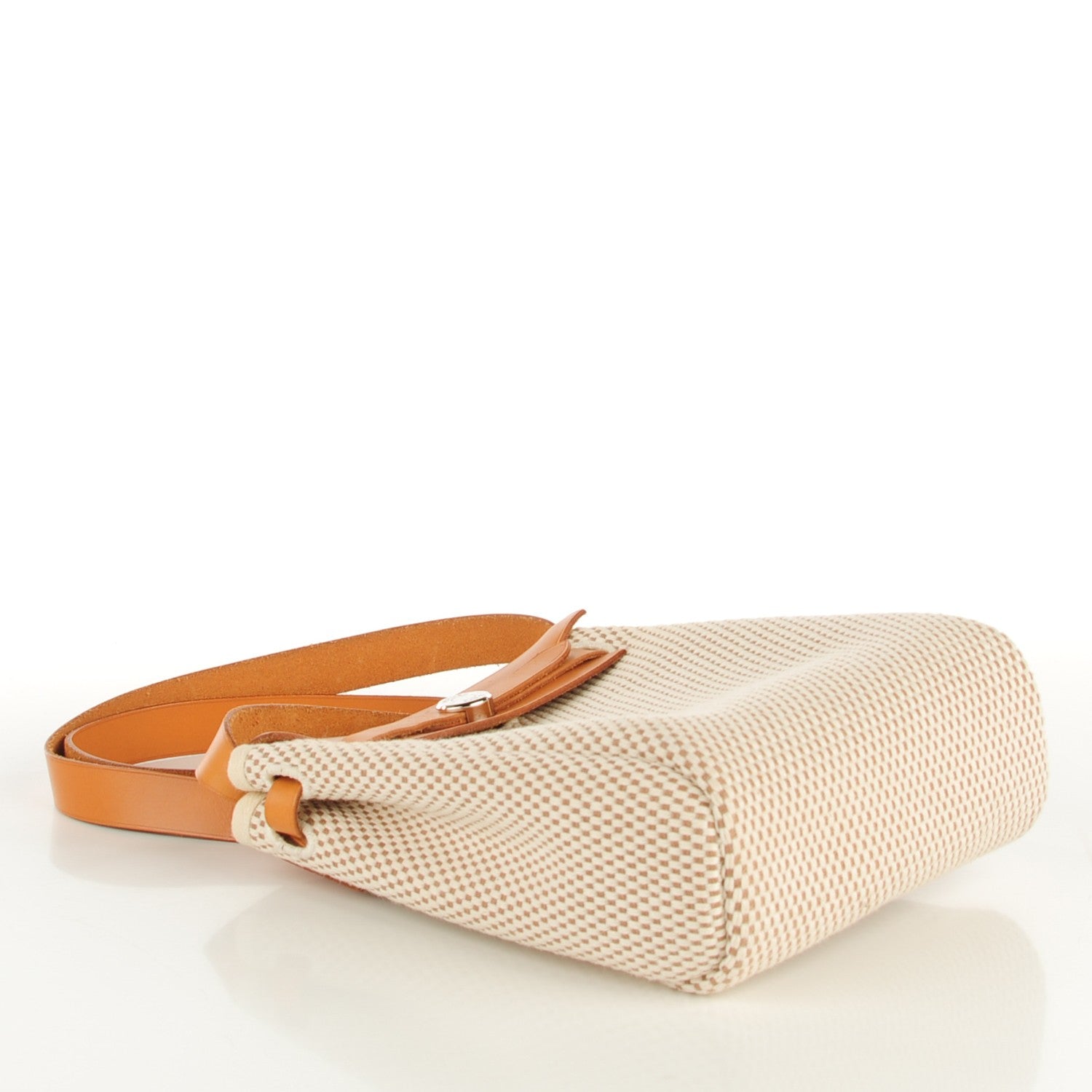 Hermes Toile Natural Barenia Herbag TPM Natural Black 4 of 9