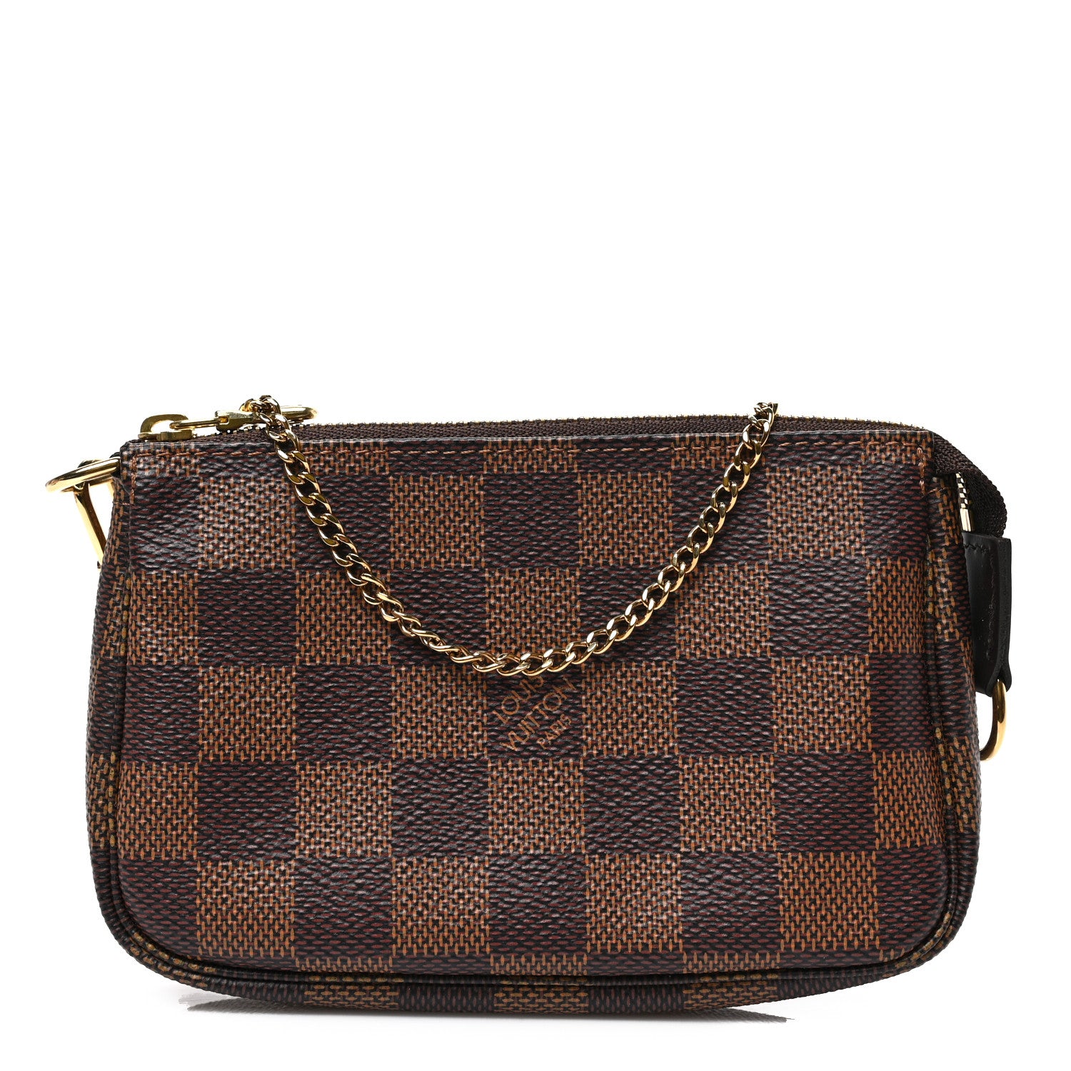 Louis Vuitton Damier Ebene Mini Pochette Accessories 1 of 7