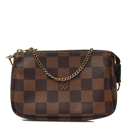 Louis Vuitton Damier Ebene Mini Pochette Accessories 1 of 7
