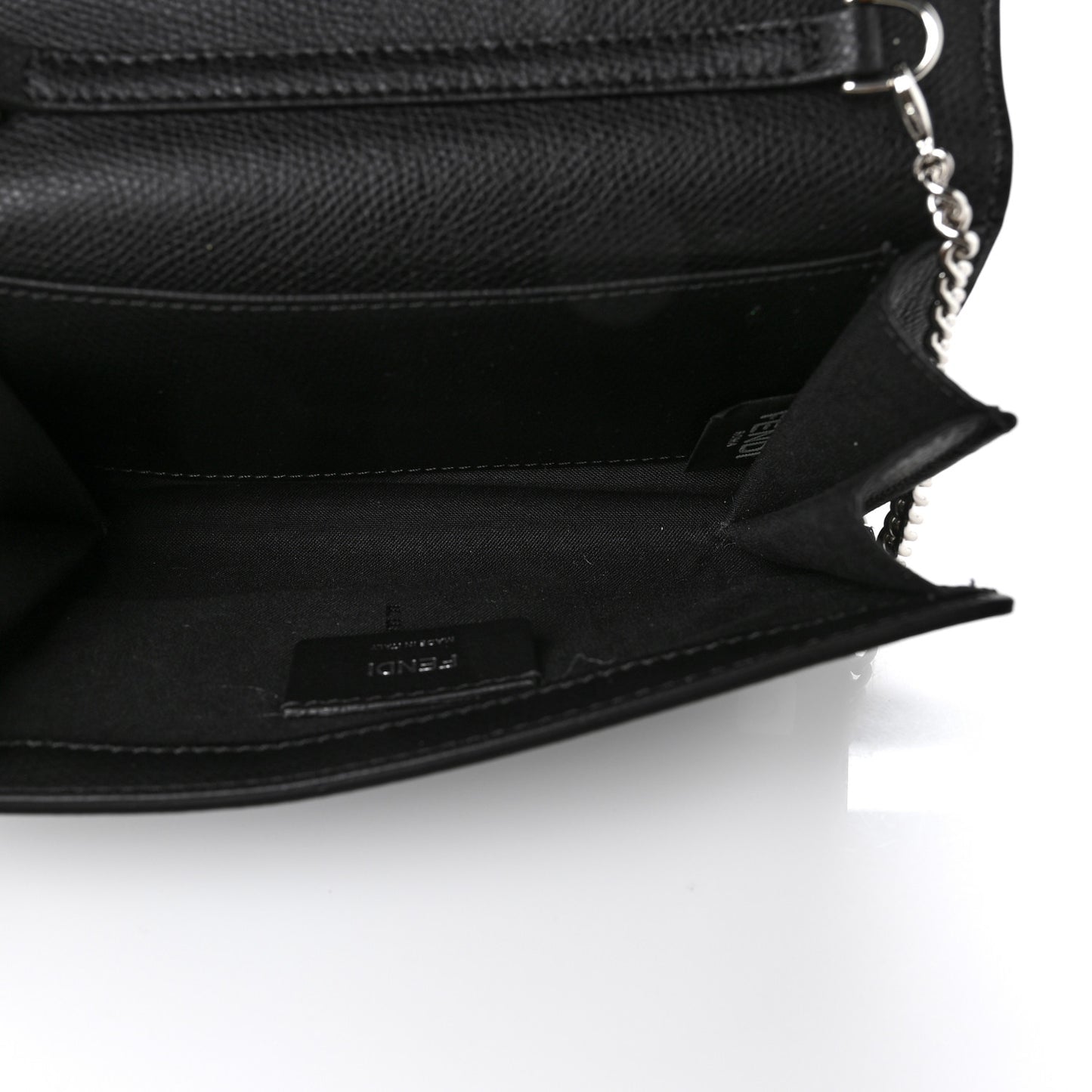 Vitello Cruise F is Fendi Wallet on Chain Black