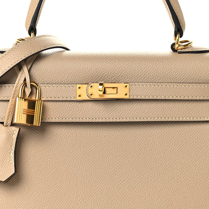 Hermes Epsom Kelly Sellier 25 Trench 8 of 11
