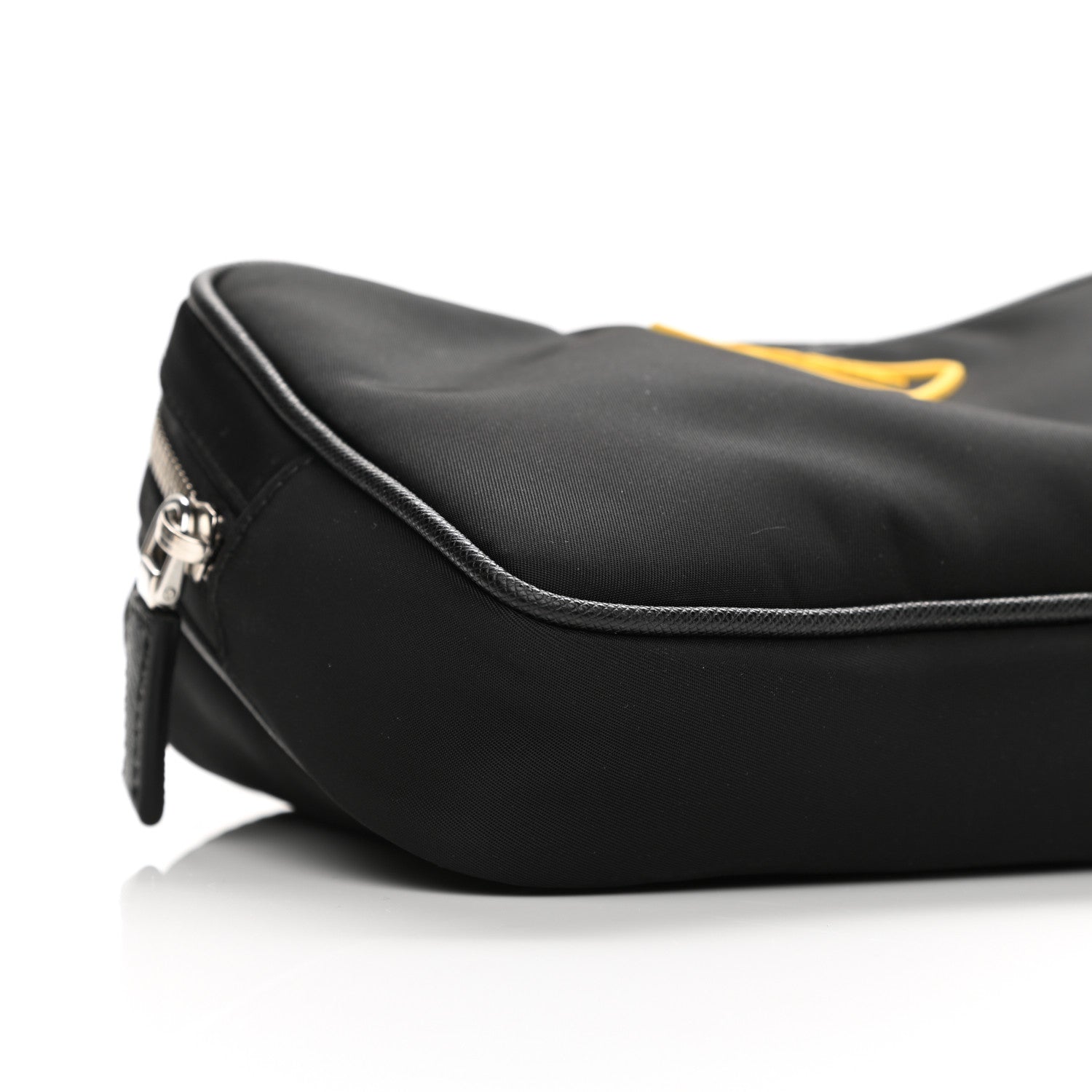 Prada Tessuto Nylon Soft Calf Belt Bag Black 9 of 10