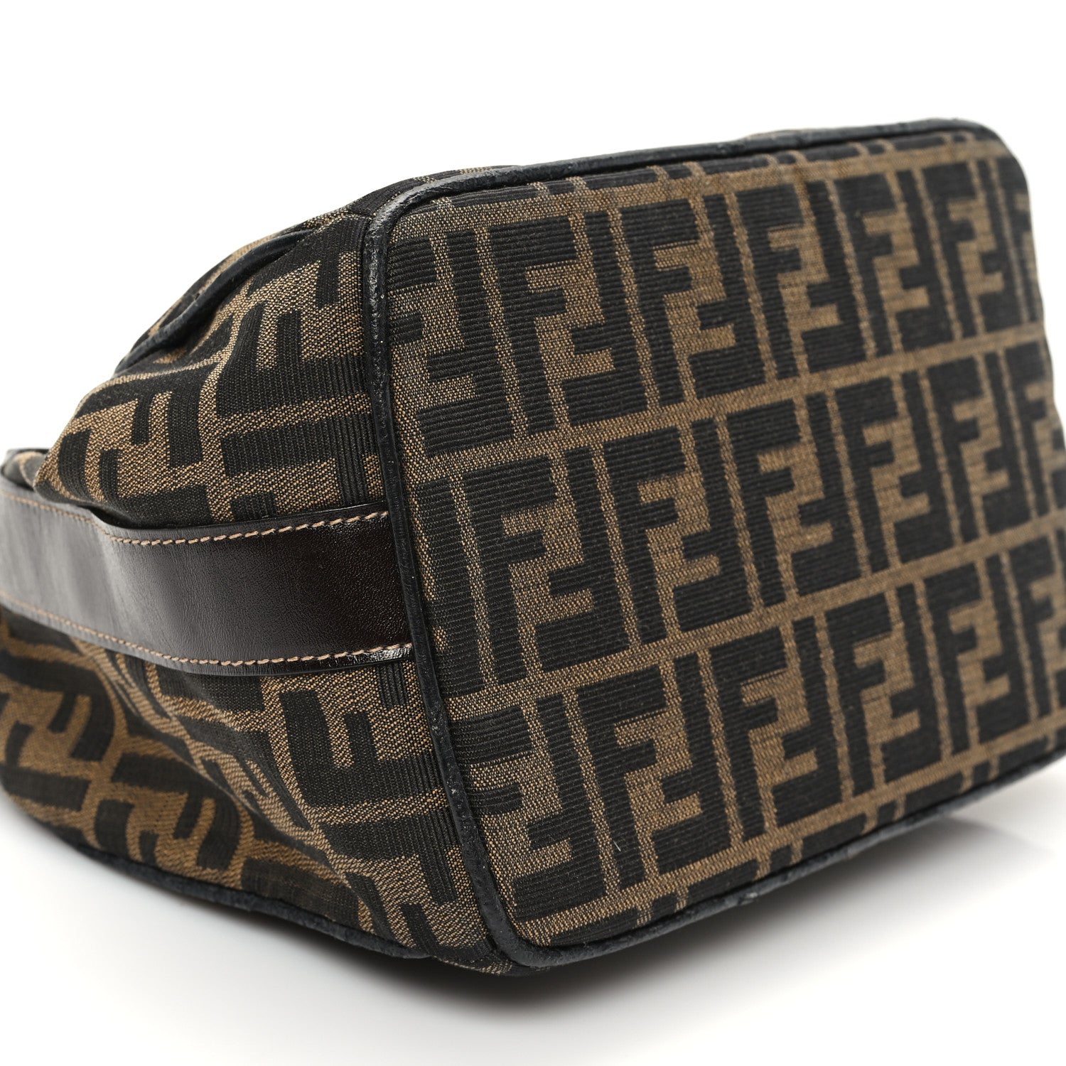 Fendi Zucca Large Cosmetic Bag Tobacco 8 of 9