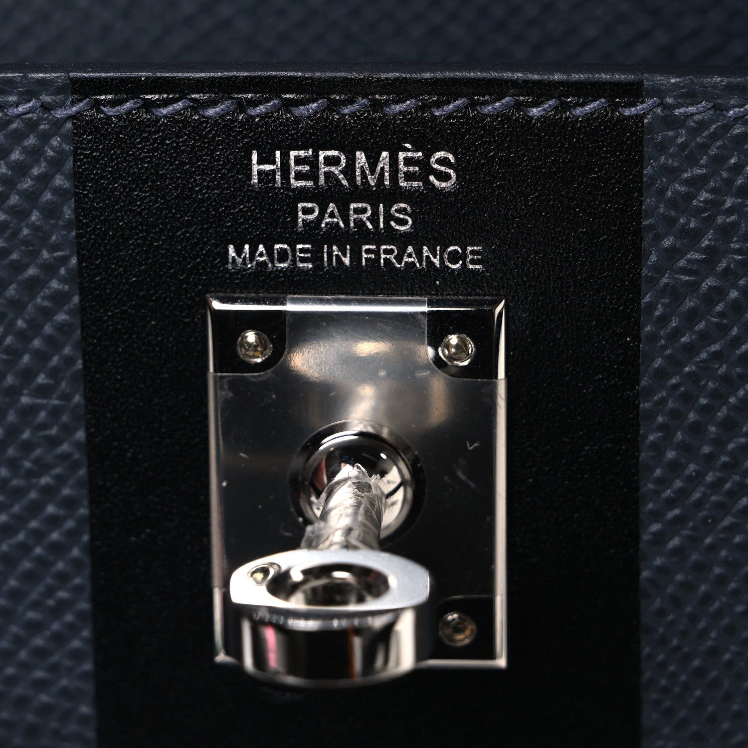 Hermes Epsom Tadelakt Chevre Mysore Casaque Etoilee Kelly Sellier 25 Ardoise Black Vert Peppermint 6 of 10