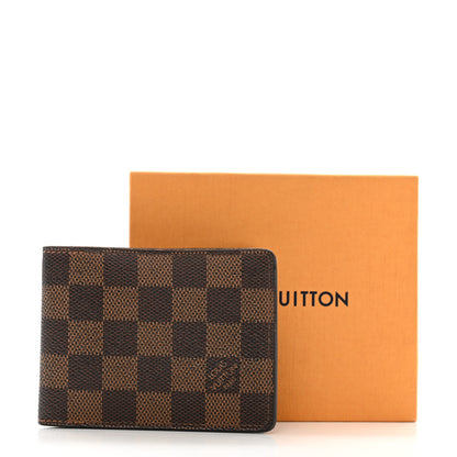 Louis Vuitton Damier Ebene Slender Wallet 9 of 9