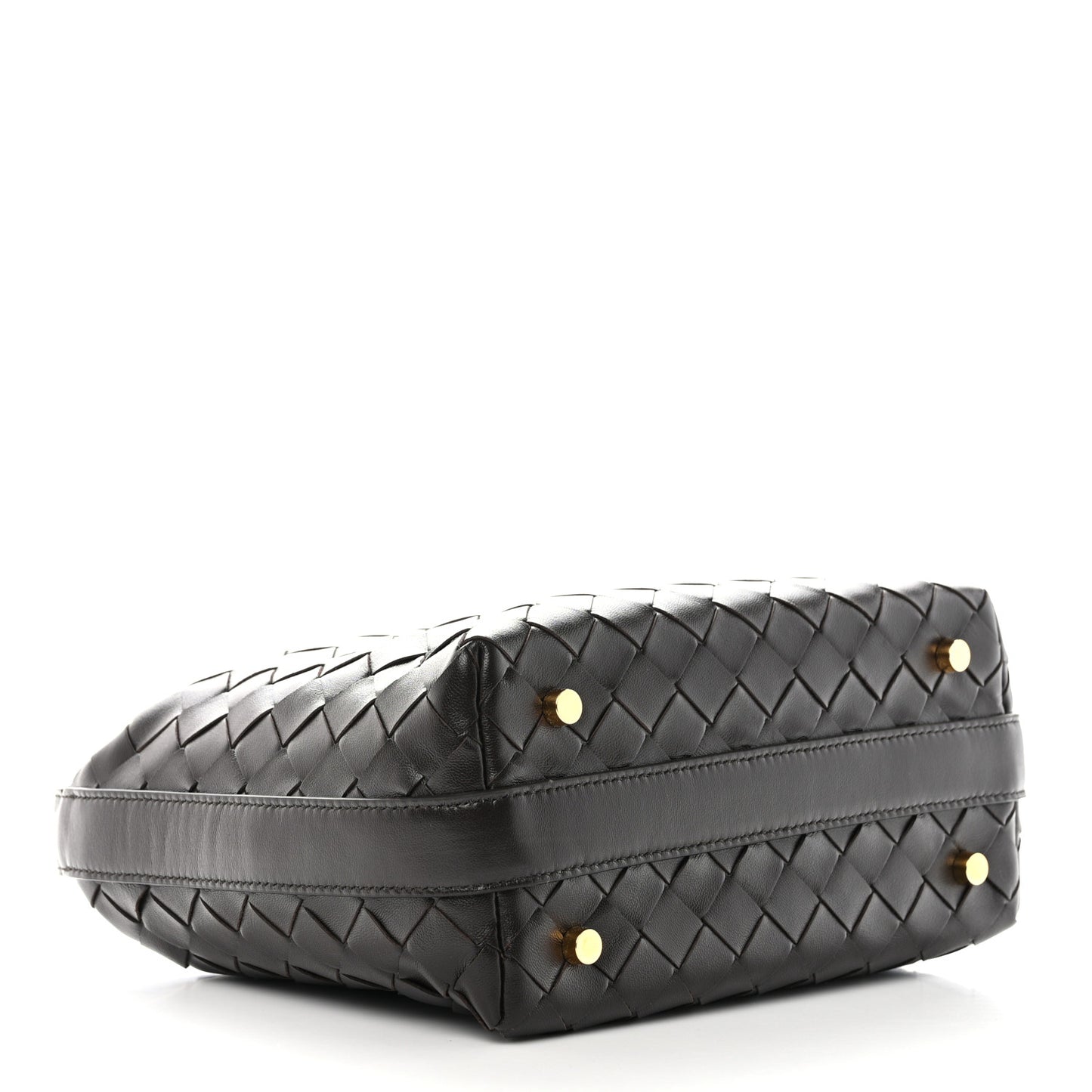 Calfskin Nappa Intrecciato Mini Wallace Fondant