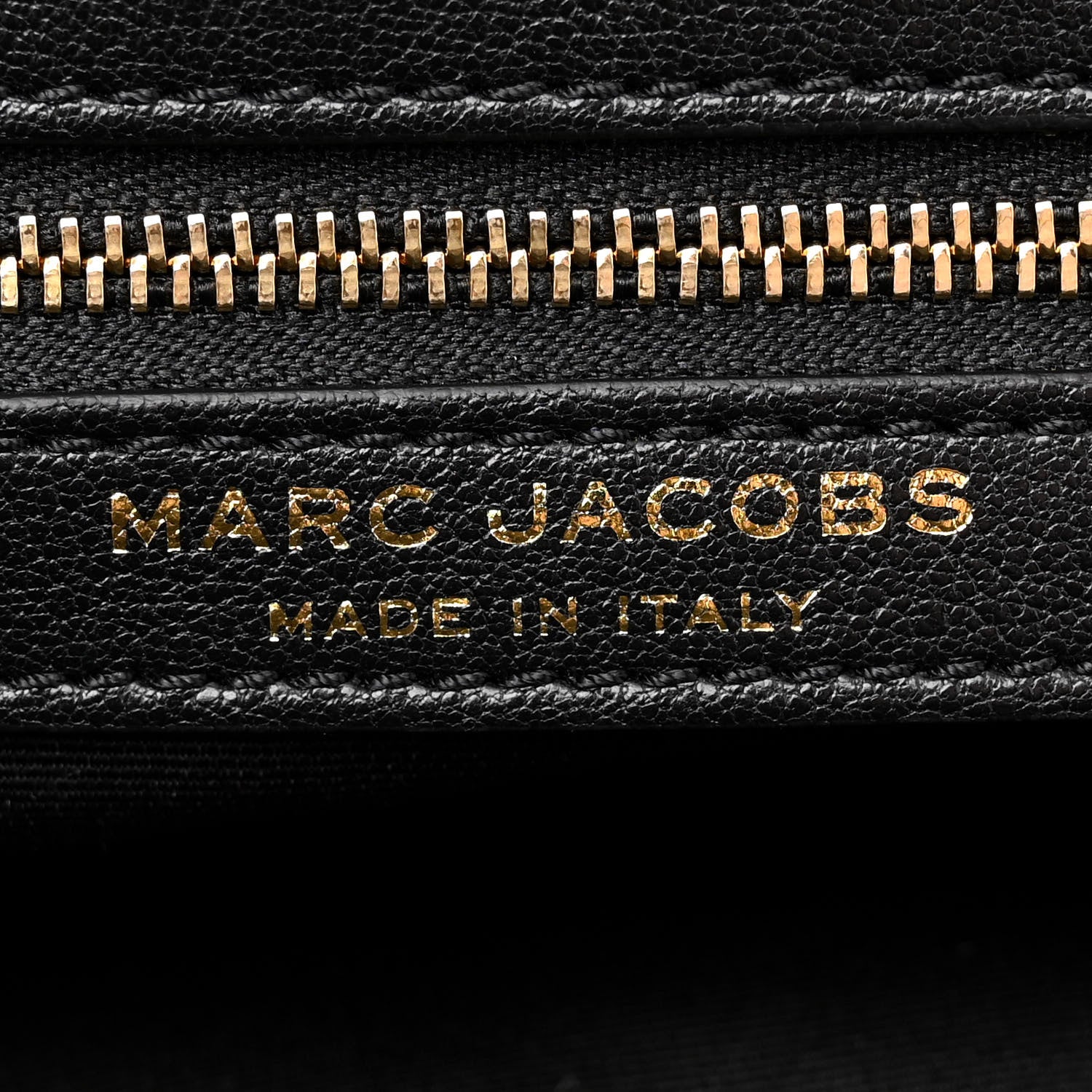Marc Jacobs Calfskin Quilted Stam Black 6 of 9