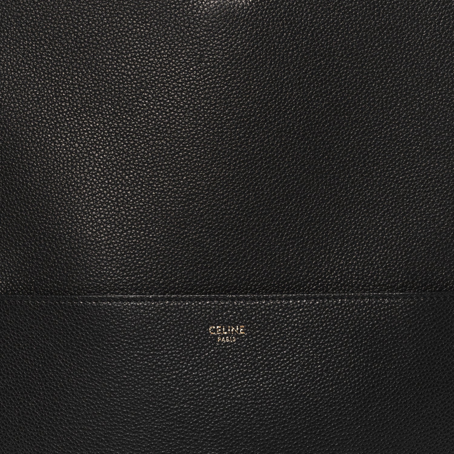 Celine Soft Grained Calfskin Sangle Bucket Bag Black 8 of 11
