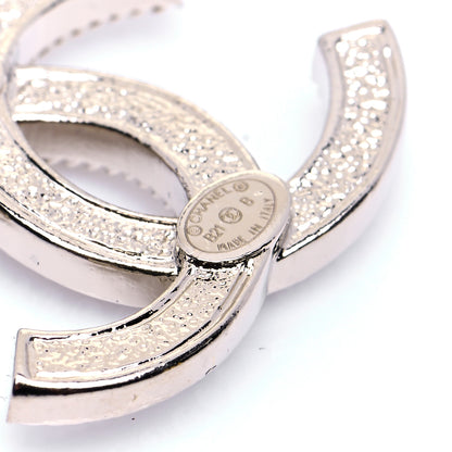 Chanel Crystal CC Earrings Gold 4 of 6
