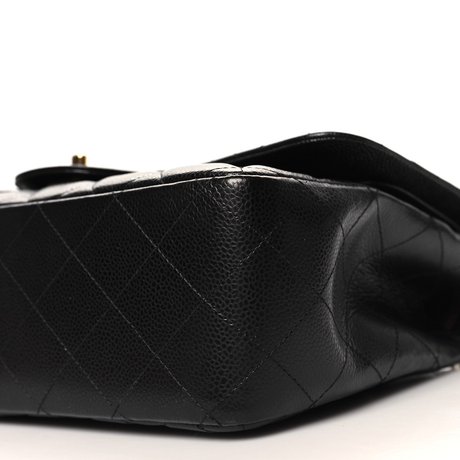 Chanel Caviar Quilted Jumbo Double Flap Black 10 of 10