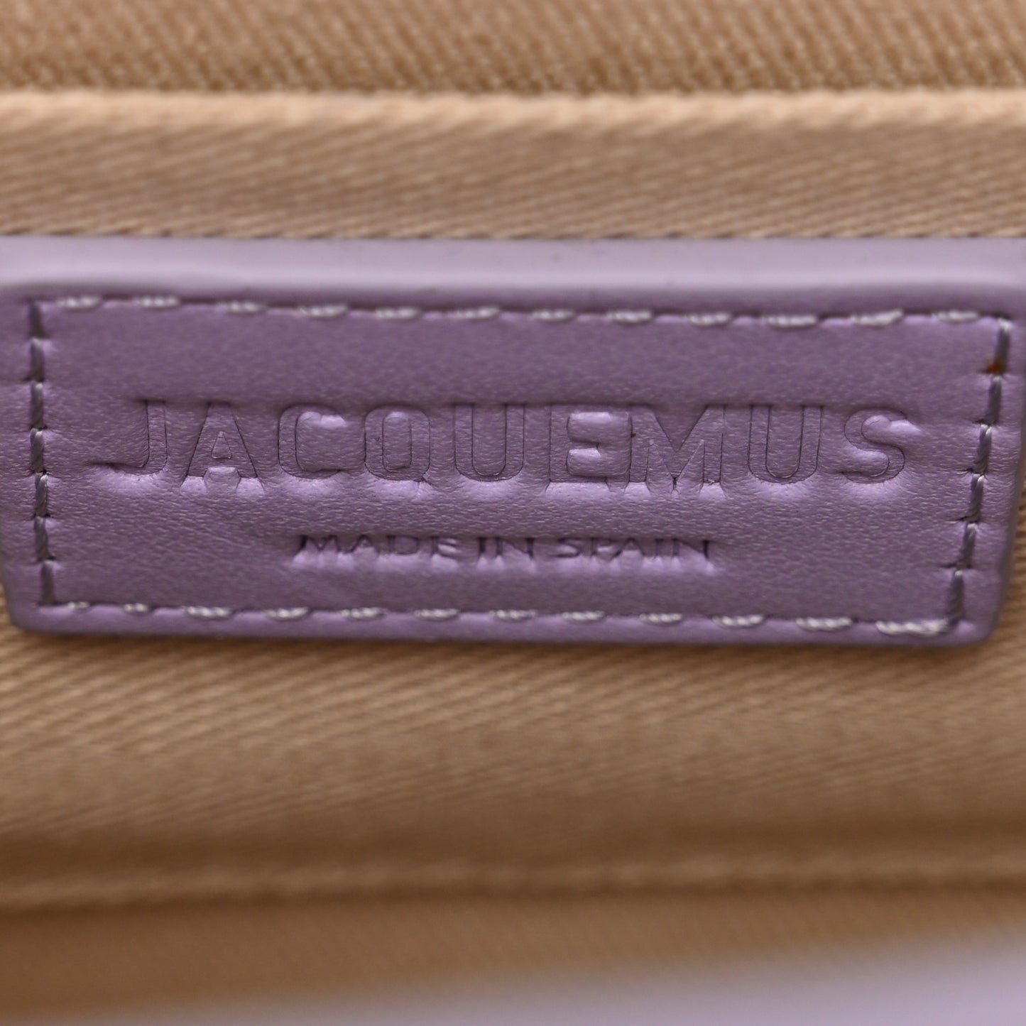 Smooth Calfskin Le Chiquito Noeud Lilac