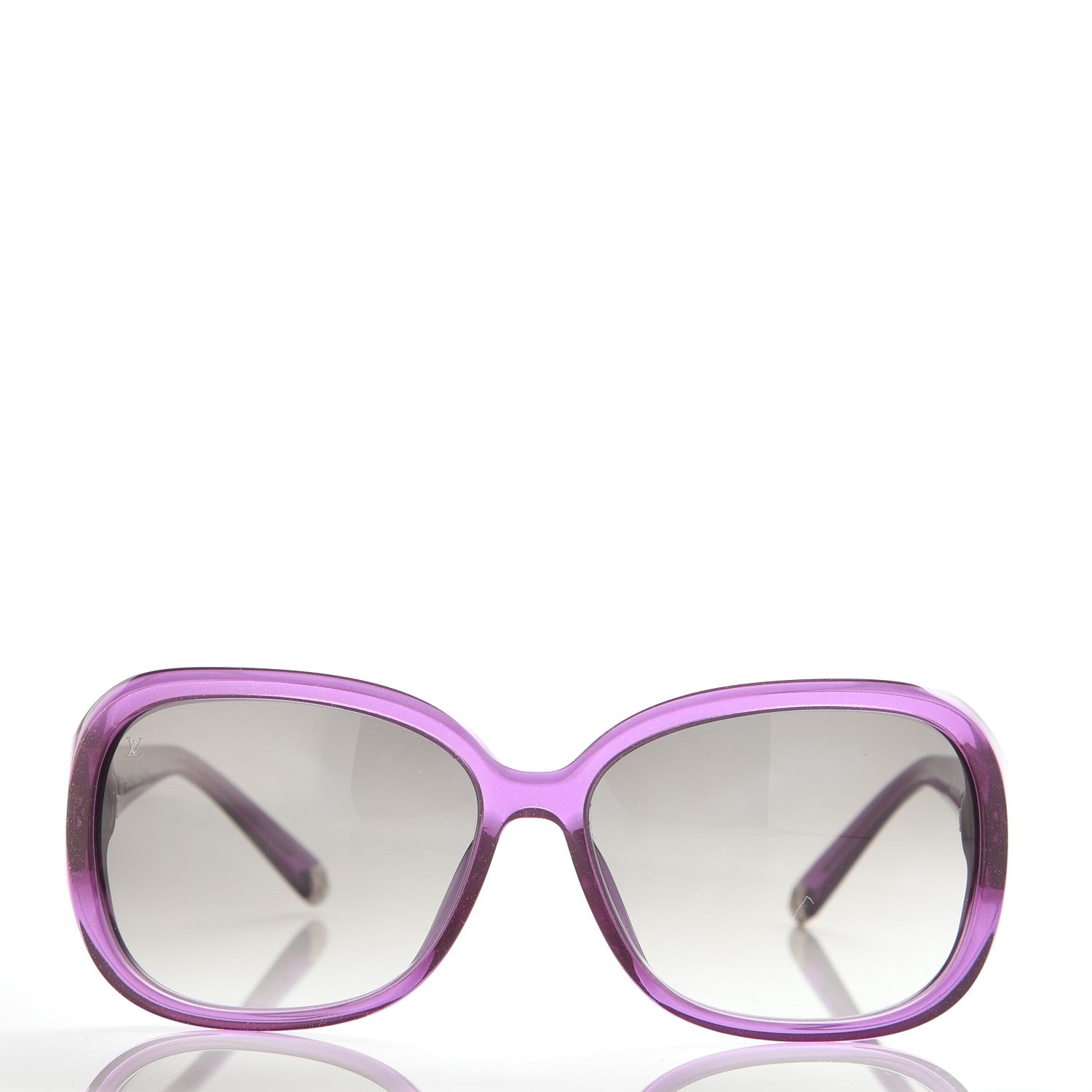 Louis Vuitton Obsession GM Z0642E Sunglasses Violet Glitter 2 of 9