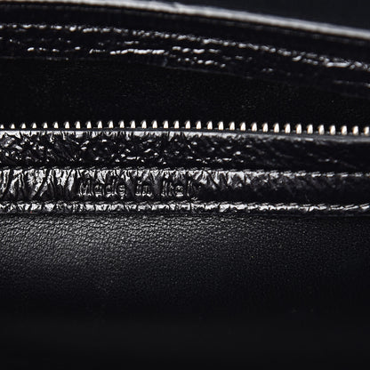 Celine Crinkled Patent Calfskin Medium Phantom Luggage Black 8 of 10