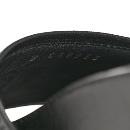Chanel Lambskin Cha-Nel Mule Sandals 36 Black Multicolor 7 of 10