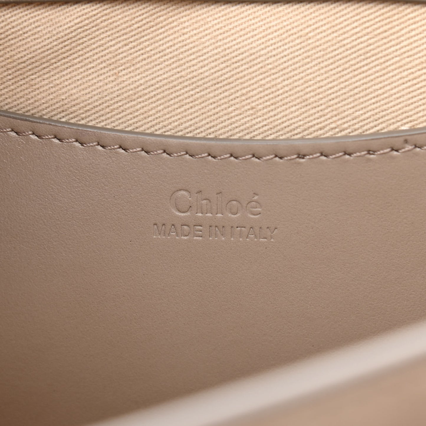Calfskin Large Tess Bag Motty Grey