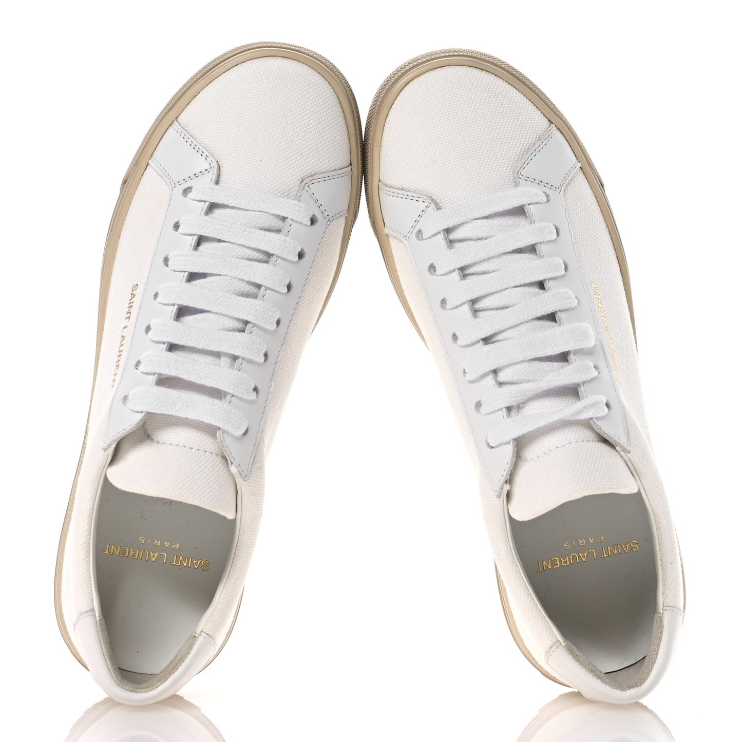 Canvas Nappa Elba Moon Plus Andy Low Top Sneakers 35 Off White