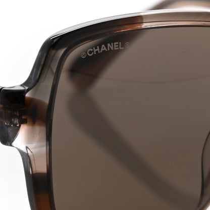 Chanel Acetate Square Sunglasses 5408-A Brown 7 of 7