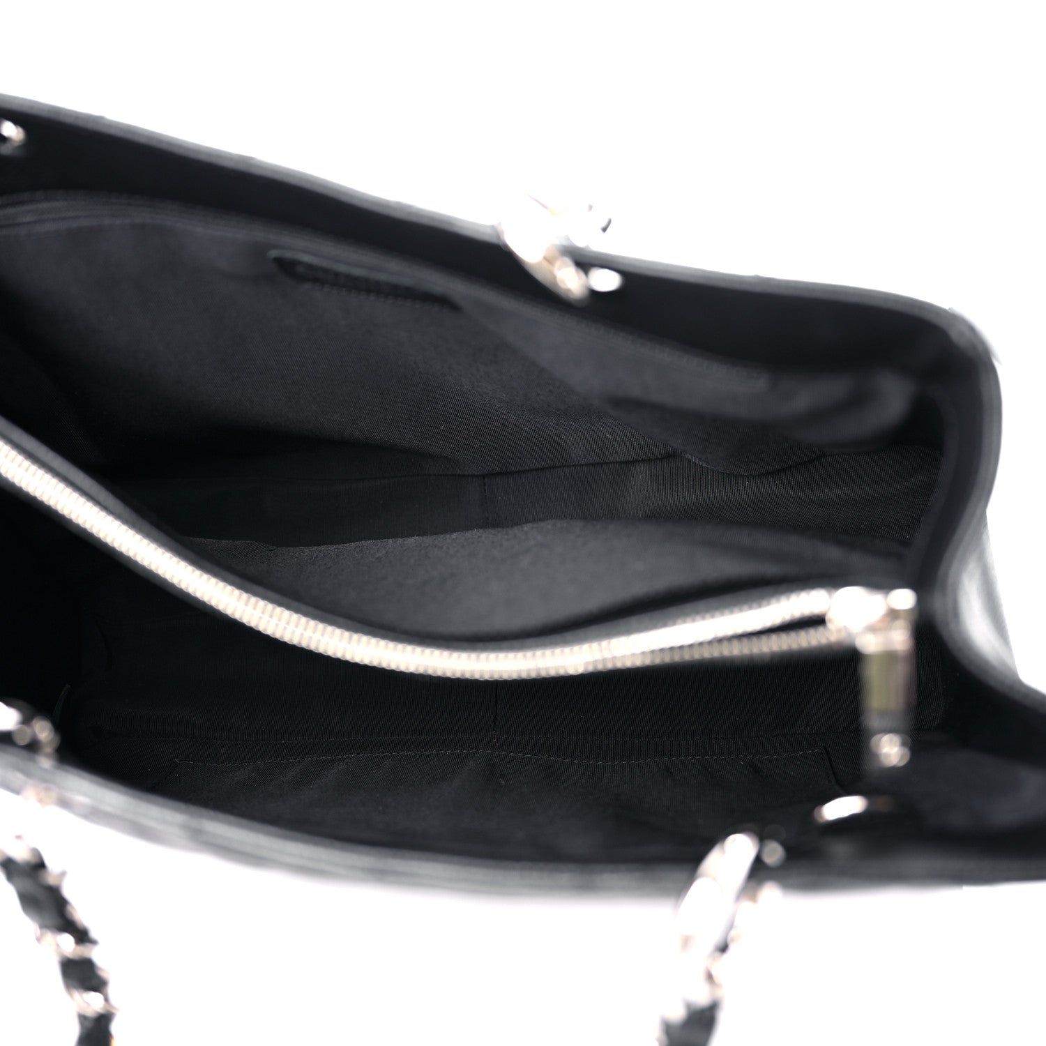 Chanel Caviar Quilted Grand Shopping Tote GST Black 6 of 14