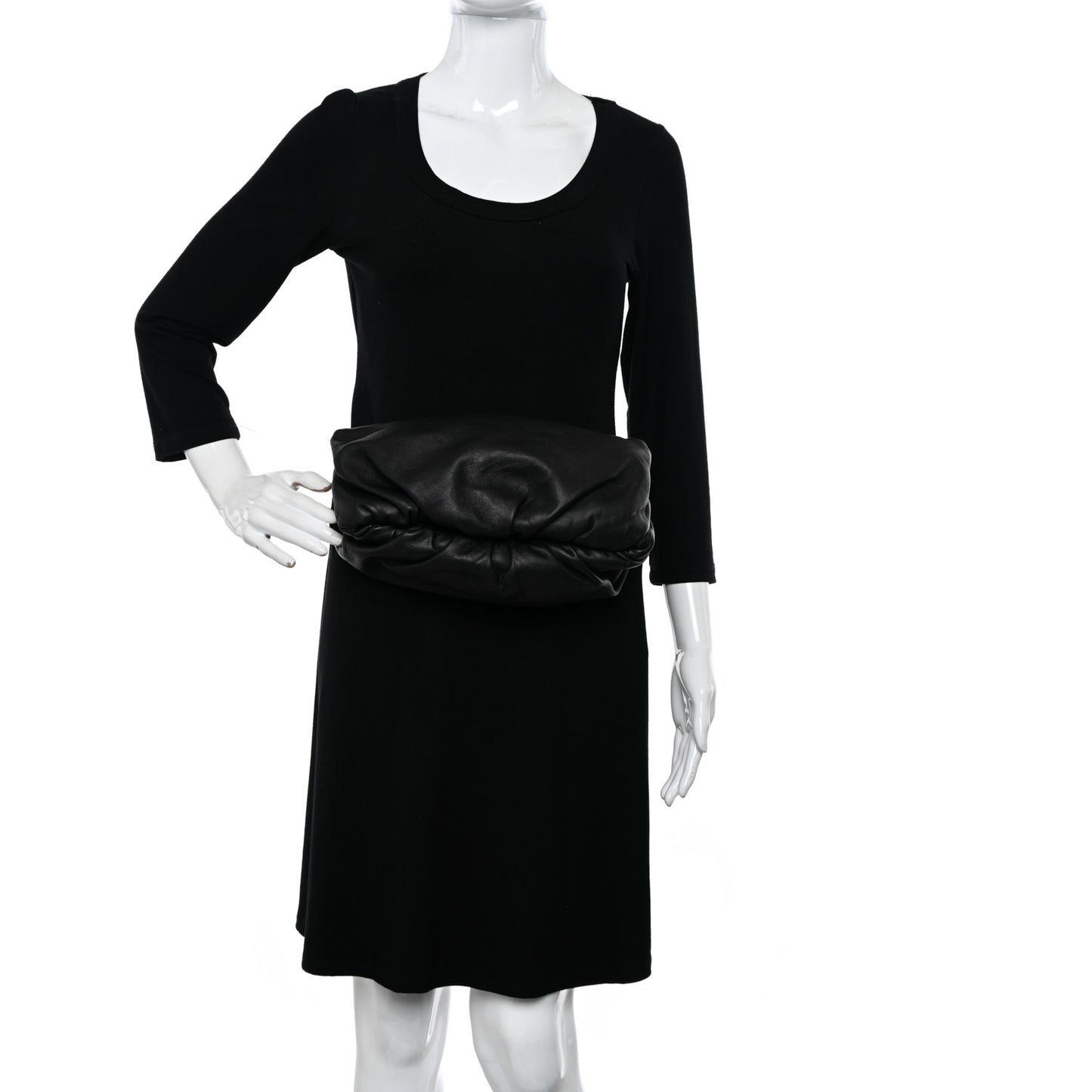 Calfskin Belt Bag Black