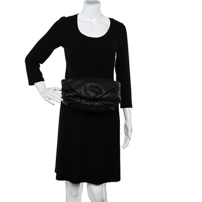 Bottega Veneta Calfskin Belt Bag Black 2 of 8