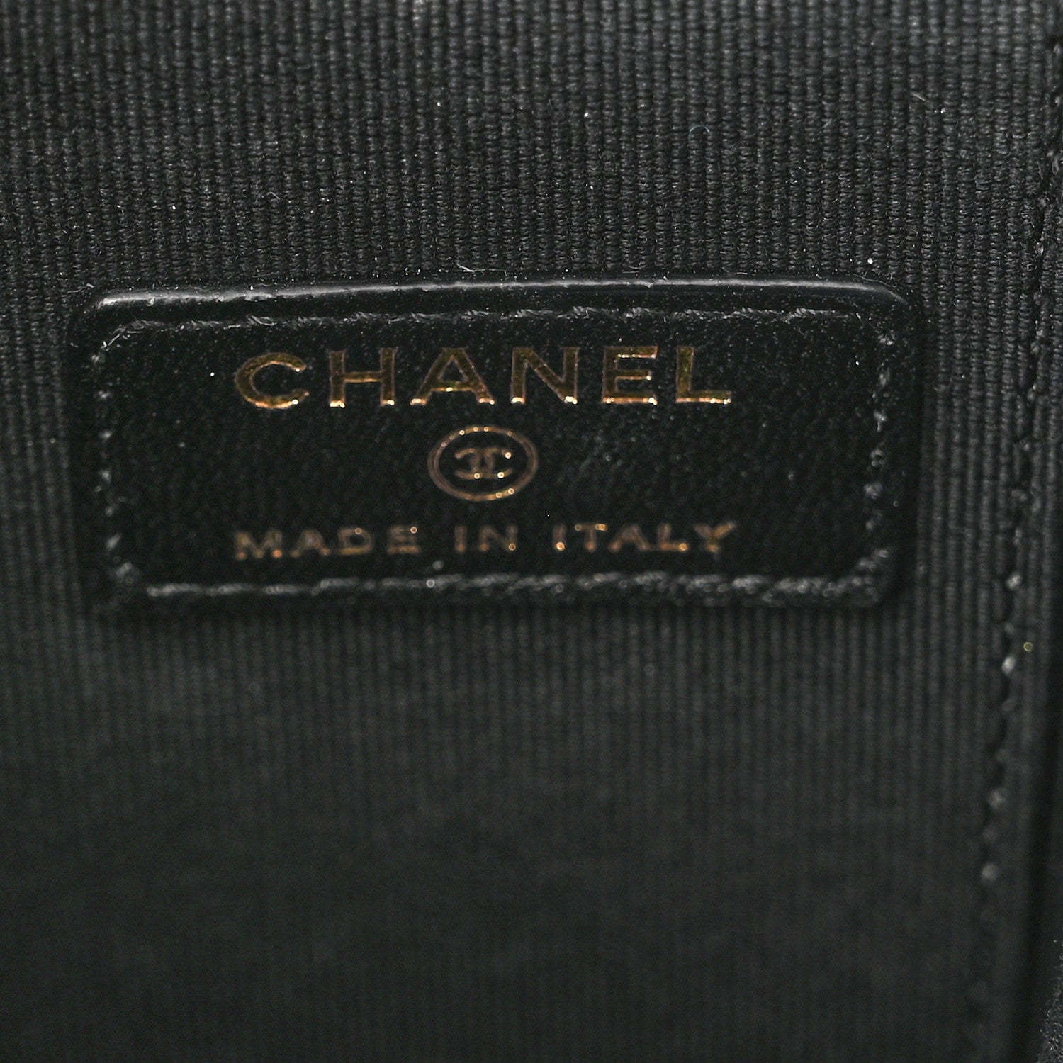 Chanel Lambskin Quilted Top Handle Mini Vanity Case With Chain Black 7 of 11