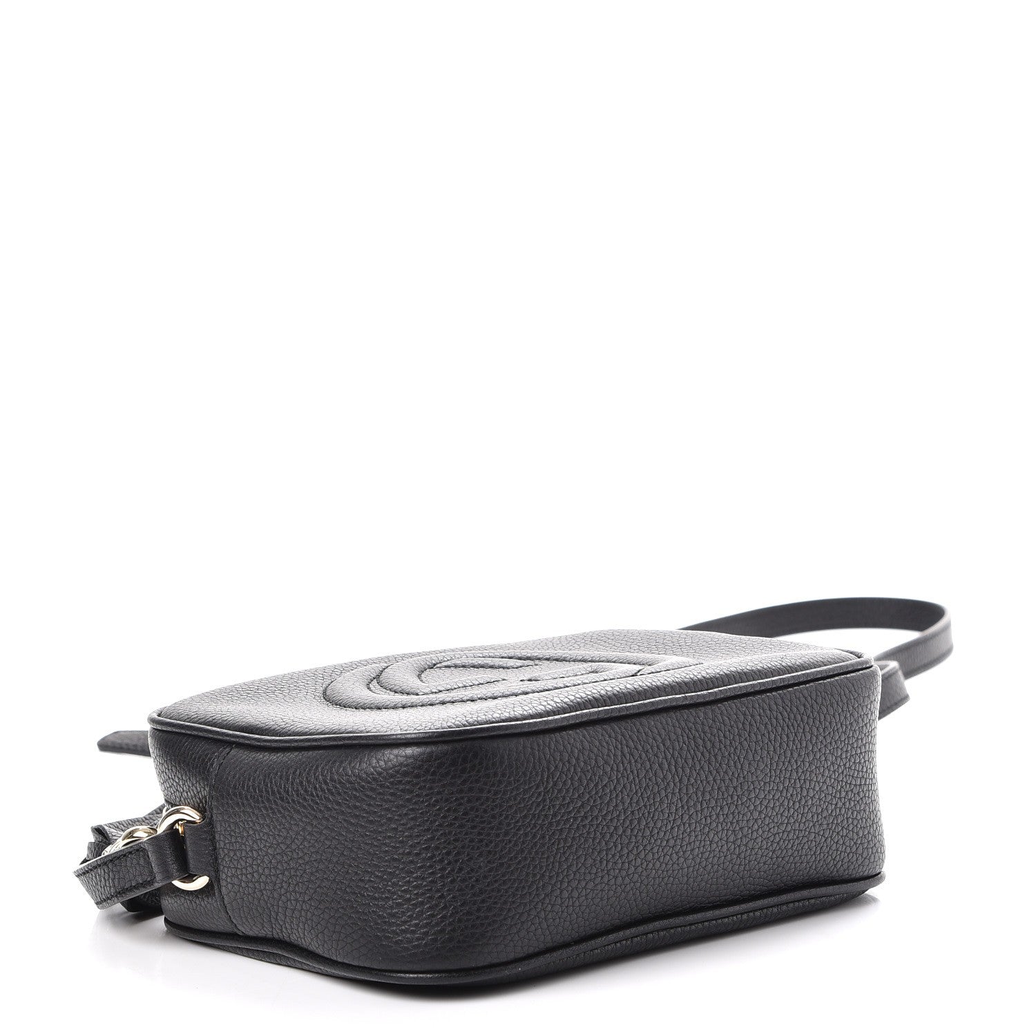 Gucci Pebbled Calfskin Small Soho Disco Bag Black 4 of 7